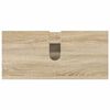 vidaXL Juego de muebles de ba&ntilde;o con caj&oacute;n 3 pcs Roble Sonoma