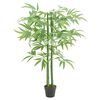 vidaXL &Aacute;rbol de bamb&uacute; artificial con 384 hojas verde 120 cm