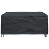 vidaXL Funda para muebles Liso Negro 200 x 160 x 70 cm 210D