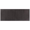 vidaXL Alfombra rectangular bamb&uacute; marr&oacute;n oscuro 80x200 cm