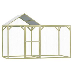 vidaXL Gallinero madera de pino impregnada 3x1,5x2 m
