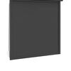 vidaXL Persiana enrollable Manual Antracita 130 x 140 cm