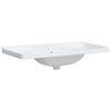 vidaXL Lavabo de ba&ntilde;o rectangular cer&aacute;mica blanco 71x48x19,5 cm