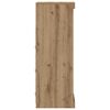 vidaXL Vitrina Roble artisan 41 x 37 x 100 cm Madera contrachapada