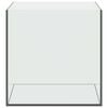 vidaXL Acuario con almacenamiento Transparente 30 x 30 x 30 cm Cristal