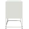 vidaXL Mueble para TV de acero blanco 68,5x39x60,5 cm