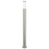 vidaXL Baliza de luz de 110 cm, acero inoxidable, IP44
