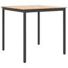 vidaXL Mesa de Bar 110 x 110 x 105 cm Madera de pino macizo Natural