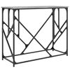 vidaXL Mesa consola madera de ingenier&iacute;a gris Sonoma 100x40x80 cm