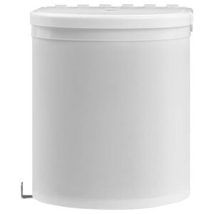 vidaXL Papelera de cocina empotrada pl&aacute;stico 8 L