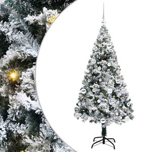 vidaXL &Aacute;rbol de Navidad artificial 150 cm PVC y Acero y Pl&aacute;stico