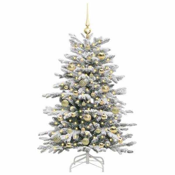 vidaXL &Aacute;rbol de Navidad artificial con ramas articuladas 120 cm