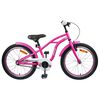 vidaXL Bicicleta Infantil 22 Pulgadas para 7-12 a&ntilde;os Rosa Oscuro
