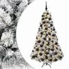 vidaXL &Aacute;rbol de Navidad artificial con bolas 180 cm 300 LED