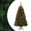 vidaXL &Aacute;rbol de Navidad artificial con bolas 120 cm 150 LED