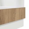 vidaXL Mueble colgante Roble artesanal 60 x 46 x 81,5 cm