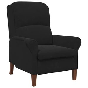vidaXL sill&oacute;n Negro 76 x 94 x 102 cm Terciopelo