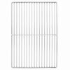 vidaXL Rejilla de parrilla 47 x 32,5 cm Acero inoxidable Plateado