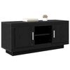 vidaXL Gabinete de TV Roble Negro 102 x 35 x 45 cm