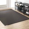 vidaXL Felpudo Antracita y Negro 120 x 180 cm Polipropileno y vinilo