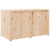 vidaXL Mueble de cocina de exterior MEPPEL madera maciza de pino 106x55x64 cm
