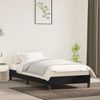 vidaXL Estructura de cama sin colch&oacute;n terciopelo negro 90x200 cm