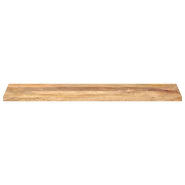 vidaXL Tablero de mesa rectangular madera maciza mango 100x30x3,8 cm