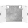 vidaXL Armario para dianas UTRECHT Gris Hormig&oacute;n 52,5 x 10,5 x 53,5 cm