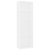 vidaXL Estanter&iacute;a de 5 niveles madera contrachapada blanca 60x30x189cm