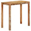 vidaXL Mesa alta de bar madera maciza reciclada 112x55x108 cm