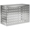 vidaXL Funda para Aire Acondicionado Plateado 90 x 40 x 60 cm