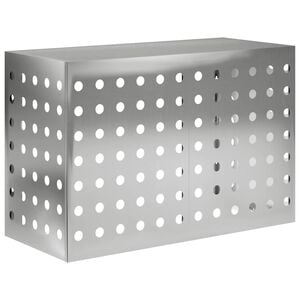 vidaXL Funda para Aire Acondicionado Plateado 90 x 40 x 60 cm