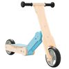 vidaXL Patinete de ni&ntilde;os 2 en 1 azul claro