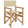 vidaXL Silla de comedor Marr&oacute;n y Beige 56 x 54 x 87 cm