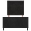 vidaXL Cama tipo Box Spring con cabecera Negro 80 x 200 cm Terciopelo