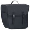 vidaXL Bolsa para bicicleta alforja impermeable 21 L negra