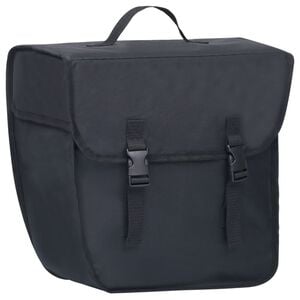 vidaXL Bolsa para bicicleta alforja impermeable 21 L negra