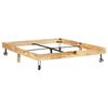 vidaXL Estructura de cama de madera maciza de mango 160x200 cm