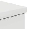 vidaXL Escritorio blanco 86x49x76 cm madera de ingenier&iacute;a