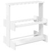 vidaXL Soporte para ca&ntilde;as de pescar Madera de ingenier&iacute;a