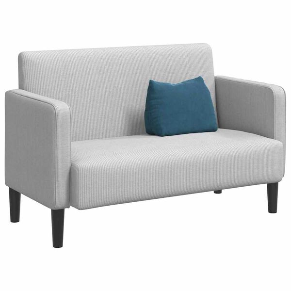 vidaXL Cojín de Espalda Azul 45 x 20 x 35 cm Tela de pana