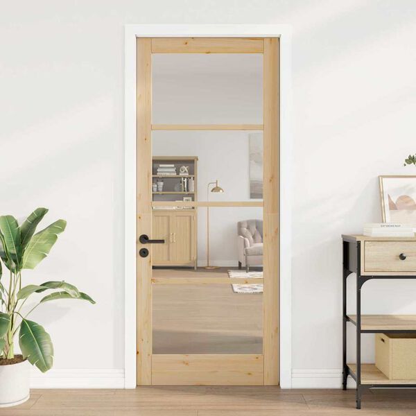 vidaXL Puerta Interior ORKDAL Marrón 86 x 211 cm
