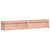 vidaXL Jardinera de madera maciza Douglas 180x31x31 cm