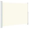 vidaXL Toldo lateral retr&aacute;ctil para patio color crema 220x314 cm
