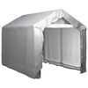 vidaXL Carpa de almacenamiento acero gris 180x300 cm