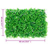 &nbsp;vidaXL Valla de hojas de helecho artificial 6 uds verde 40x60 cm