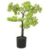 vidaXL Bons&aacute;i de cipr&eacute;s artificial con macetero 60 cm verde