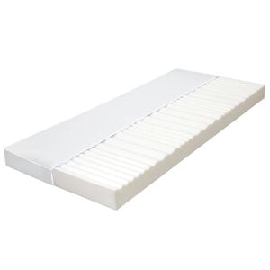 vidaXL Colch&oacute;n 7 zonas espuma de PU 10 cm H2 H3 90x200 cm