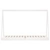 vidaXL Estructura de cama para niños madera de pino blanco 80x200 cm