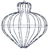 vidaXL Luz de adorno navide&ntilde;o 192 LED Blanco fr&iacute;o Di&aacute;m. 40 x 40 cm